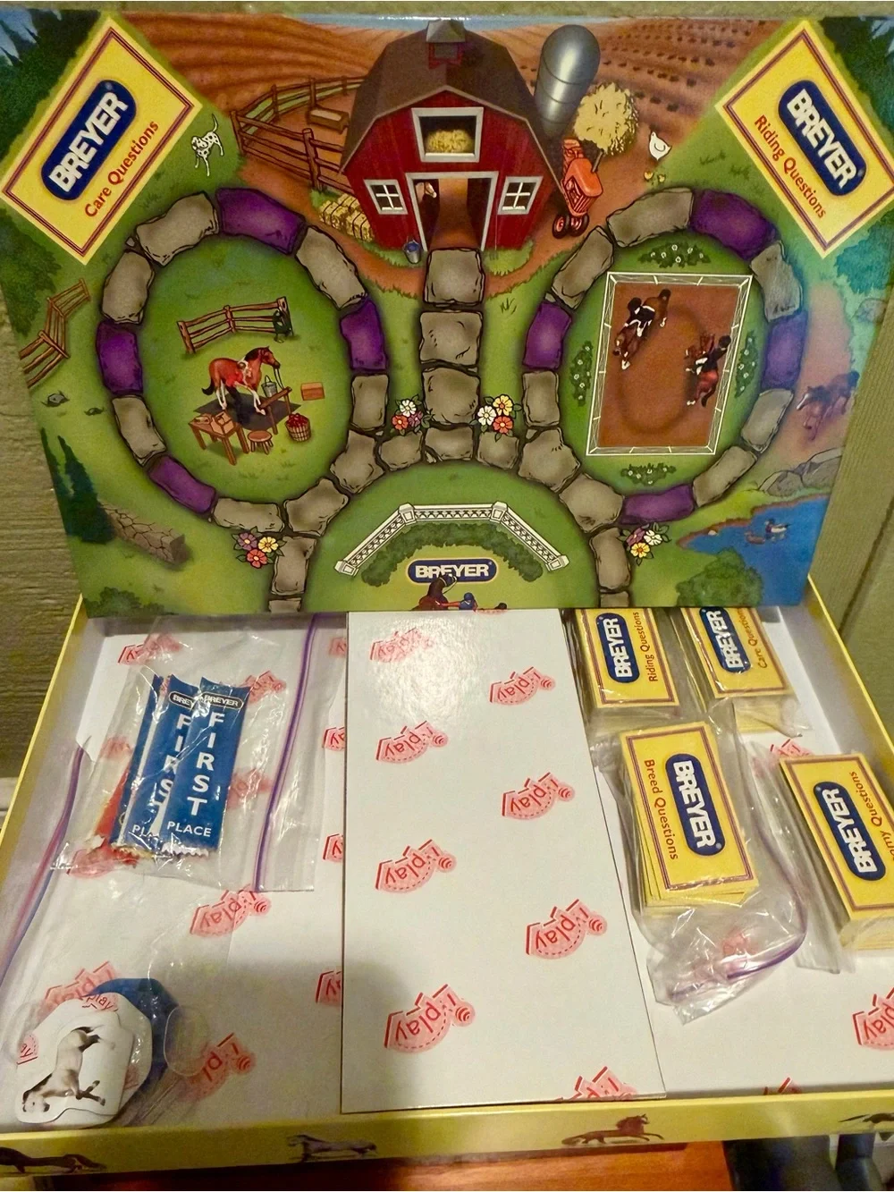 Breyer Horse Sense Board Game – Complete – Never Played – 2001 Edition